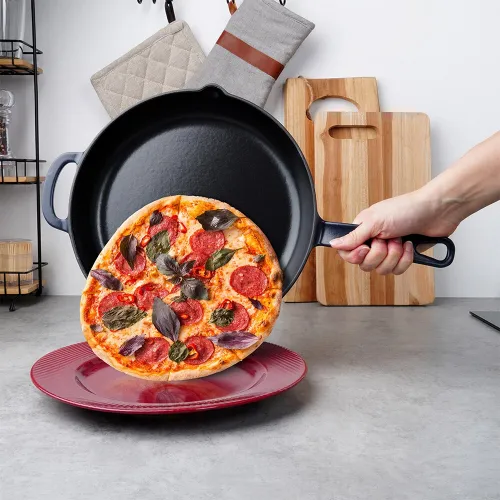 Patelnia żeliwna emaliowana LITINA 28 cm