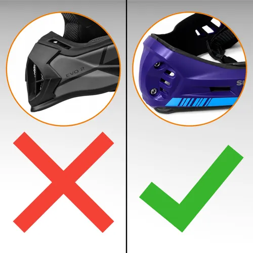 Kask rowerowy dla dziecka rozmiar M, dziecięcy motor dzieci motocyklowy