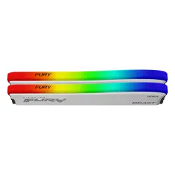 Pamięć RAM Kingston FURY Beast RGB Special Edition 32GB (2 x 16GB) 3600 CL18 Biały