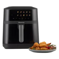 Air Fryer Frytkownica beztłuszczowa HISENSE HAF1800DCD 6.3l z okienkiem do obserwacji postępów gotowania