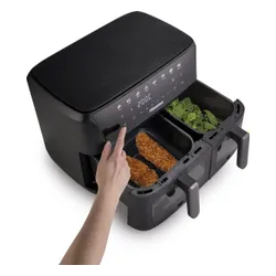 Air Fryer Frytkownica beztłuszczowa HISENSE HAF2700DCD 11l z podwójnym koszem 8 automatycznych programów