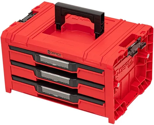 Skrzynia na narzędzia QBRICK Drawer 3 Toolbox Expert Pro Red Ultra HD