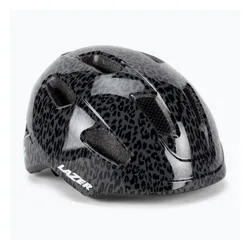 Kask rowerowy dziecięcy Lazer Nutz KinetiCore black leopard