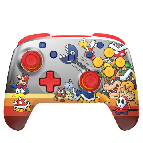 Pad Turtle Beach Rematch Wireless Controller Koopa Troopa do Nintendo Switch / Switch 2 Srebrny