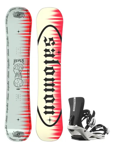 Zestaw snowboardowy Salomon Sleepwalker Grom Wide + Salomon Rhythm Jr S - Długość (cm) - 145