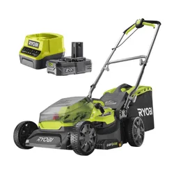 Kosiarka akumulatorowa RYOBI RY18LMX37A-0 + Akumulator RYOBI ONE+ RC18120-120 2Ah 18V + ładowarka