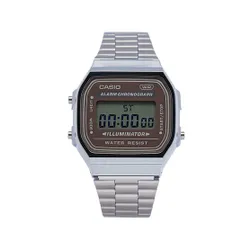 Серебряные часы Casio A168WA-5AYES