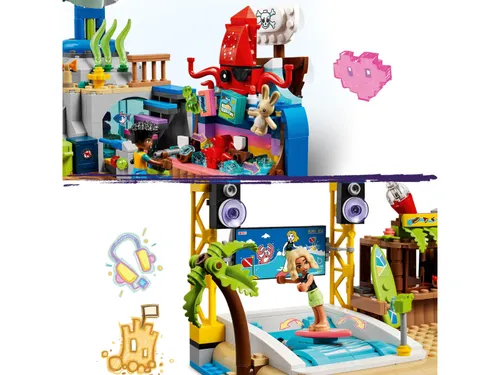 LEGO Friends 41737 Plaj Eğlence Parkı