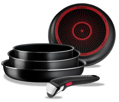 Zestaw patelni Tefal Ingenio Easy Cook & Clean L1539143 Tytanowa 24cm, 28cm