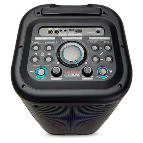 Power Audio Aiwa KBTUS-450 40W Bluetooth Mikrofon Karaoke Czarny