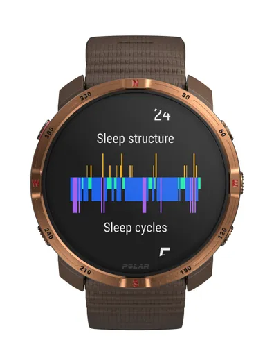 Zegarek sportowy POLAR Grit X2 S/L Brązowo-miedziany