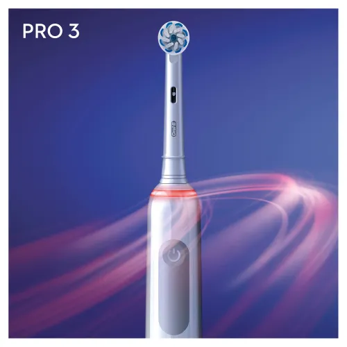 Ротационная зубная щетка Oral-B Pro3 3500 WH Sens + чехол