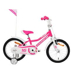 Rower dziecięcy INDIANA Roxy Kid 16 cali dla dziewczynki Różowy