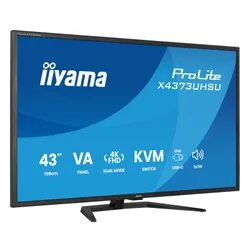 iiyama ProLite X4373UHSU-B2 - 60Hz | 4K | VA | 43'' | 3ms | HDR10