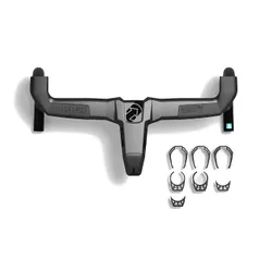 Руль для велосипеда PRO Vibe Evo 400 mm/95 mm, чёрный