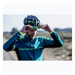 Kask rowerowy Rogelli Tecta black/fluor