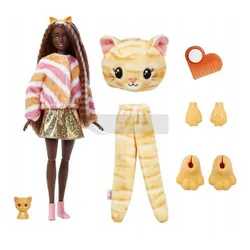 Lalka Barbie w przebraniu kota Cutie Reveal HHG20