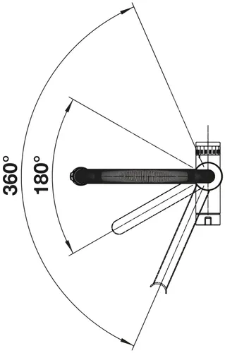 Bateria z filtrem BLANCO EVOL-S Pro 526636 Czarny mat
