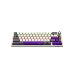 Klawiatura mechaniczna Lorgar KBP70MW Toxic Purple Beżowy