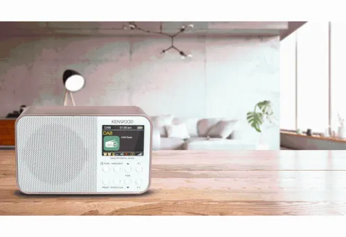 Radioodbiornik Kenwood CR-M30DAB-R Radio FM DAB+ Bluetooth Różowy