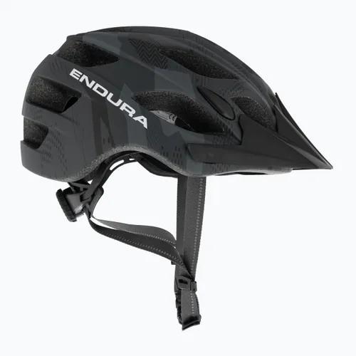 Kask rowerowy dziecięcy Endura Hummvee Youth grey camo