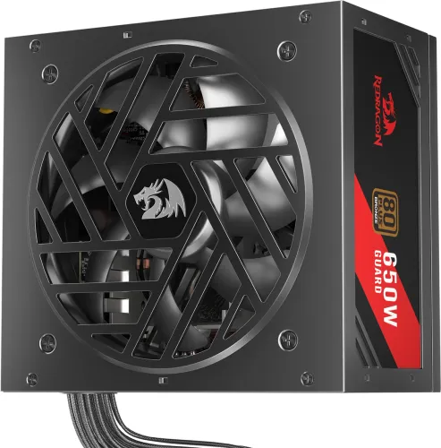 Zasilacz Redragon GUARD GC-GU02 650W 80+ Bronze Czarny