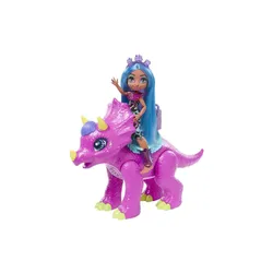 Mattel Mağarası Kulübü Tella + Müzikal Dinozor Partyceratops