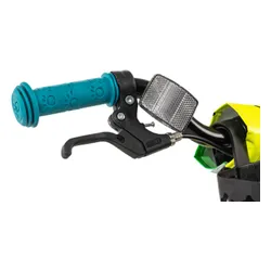 Rower dziecięcy KARBON Jazz 14 cali dla chłopca Limonkowy