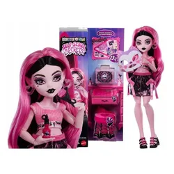 LALKA MONSTER HIGH SELF-SCARE SECRETS Draculaura + akcesoria JHK43
