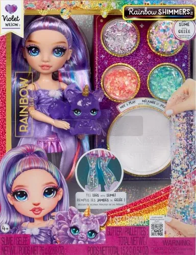 Rainbow High Shimmers with Slime Fashion Violet