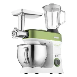 Robot kuchenny planetarny SENCOR STM 3780GG 1200W z szatkownicą, maszynką do mięsa i blenderem kielichowym