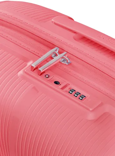 Средний чемодан American Tourister StarVibe - Sun kissed coral