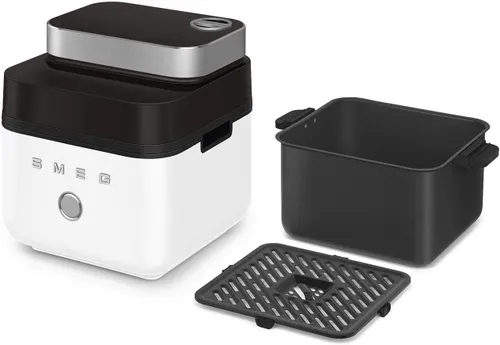 Air Fryer Frytkownica beztłuszczowa SMEG AFC01WHMEU 7l z okienkiem do obserwacji postępów gotowania