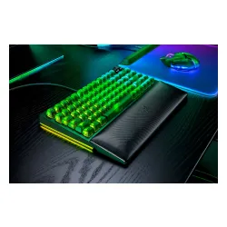 Klawiatura mechaniczna Razer BlackWidow V4 75% Phantom Green Edition Czarno-zielony