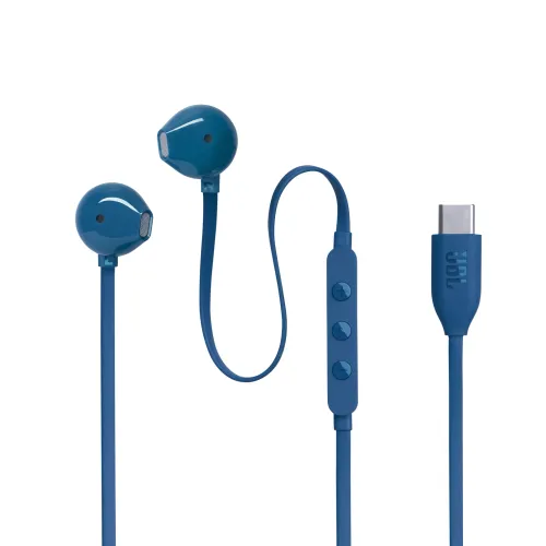 Słuchawki przewodowe JBL Tune 305C USB-C Douszne Niebieski