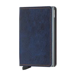 Secrid Slimwallet Koruyucu Kılıflı Cep Cüzdanı-ındigo / 5-titanium