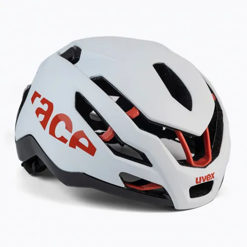 Kask rowerowy UVEX Race 9 white/red