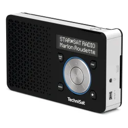 Radioodbiornik TechniSat DigitRadio 1 Radio FM DAB+ Czarno-srebrny