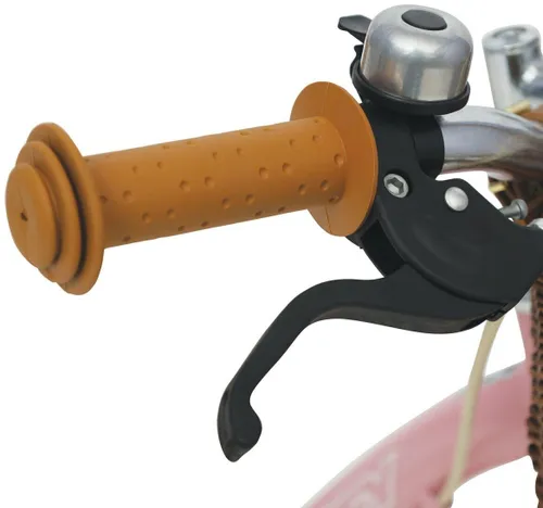 Rower dziecięcy HUFFY Retro Vintage 14 cali dla dziewczynki Pudrowy-róż