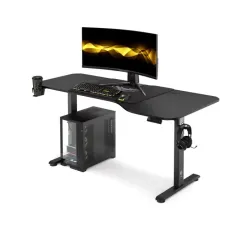 Biurko Diablo Chairs X-Tensio 1600 160cm Regulacja wysokości Czarny