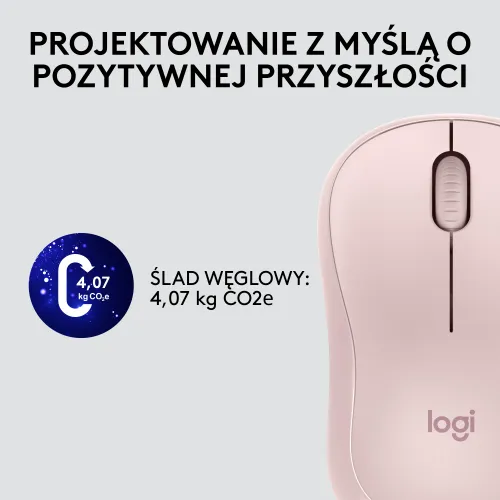 Myszka Logitech M220 Silent Różowy