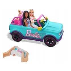LALKA BARBIE HOT WHEELS AUTO samochód zdalnie sterowany RC HTP53