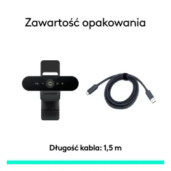 Kamera internetowa Logitech Brio 4K Grafitowy