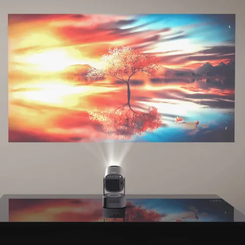 Projektor LIN Smart Travel One LP-K220 (1280x720), 110 ANSI lumen, Wi-Fi, Bluetooth, Wbudowana bateria