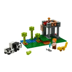 LEGO Minecraft Żłobek dla pand 21158