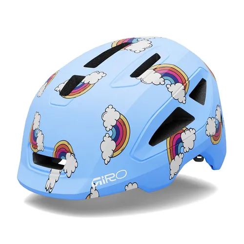 Kask rowerowy dziecięcy Giro Scamp II matte multi rainbow