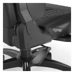 Fotel Corsair TC100 RELAXED Leatherette Gamingowy do 120kg Skóra ECO Czarny