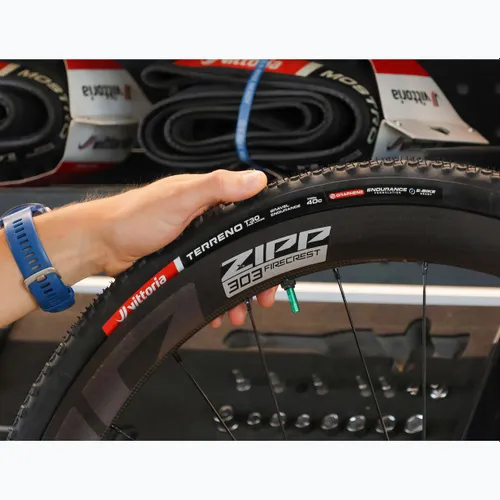 Opona rowerowa Vittoria Terreno T60 G2.0 TLR Gravel Endurance 700x40c czarny/brązowy