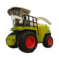 Zdalnie sterowany kombajn COIL RC zabawka na pilota światło dźwięk skala 1:24