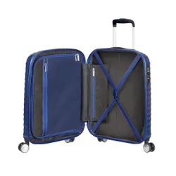 Walizka kabinowa American Tourister Jetglam - metallic blue